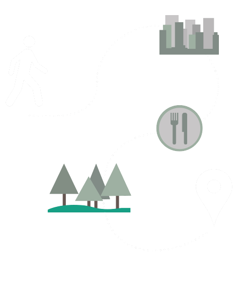 WalkSTC route illustration